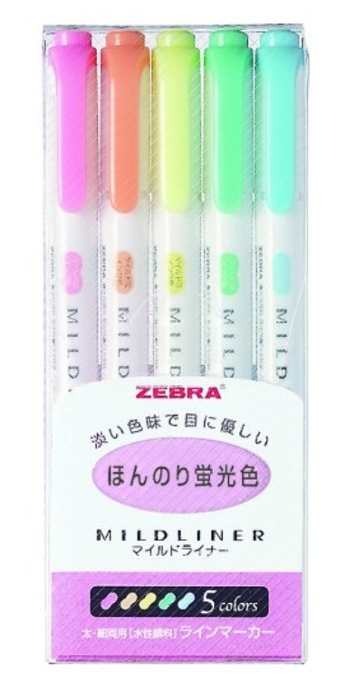 Midliner highlighter pens