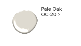 Pale Oak by Benjamin Moore in Boys Room