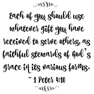 1 Peter 4:10