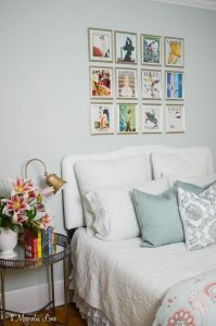 Vintage Vogue covers gallery wall | 11 Magnolia Lane