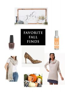 Friday Favorite Finds--Fall Things