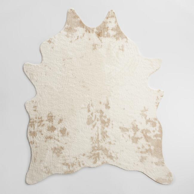 An affordable, quality cowhide rug