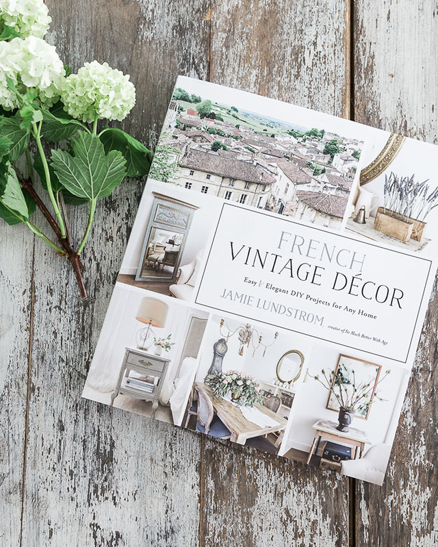 A beautiful book on french vintage home decor, with travel photos from France.