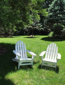 Saving Our Wood Adirondack Chairs with HomeRight