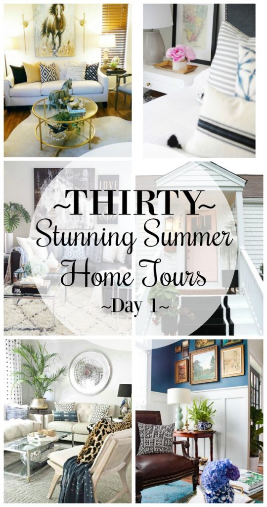 Thirty Stunning Summer Home Tours -Day 1