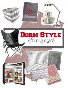 Dorm decor style ideas for guys | 11 Magnolia Lane