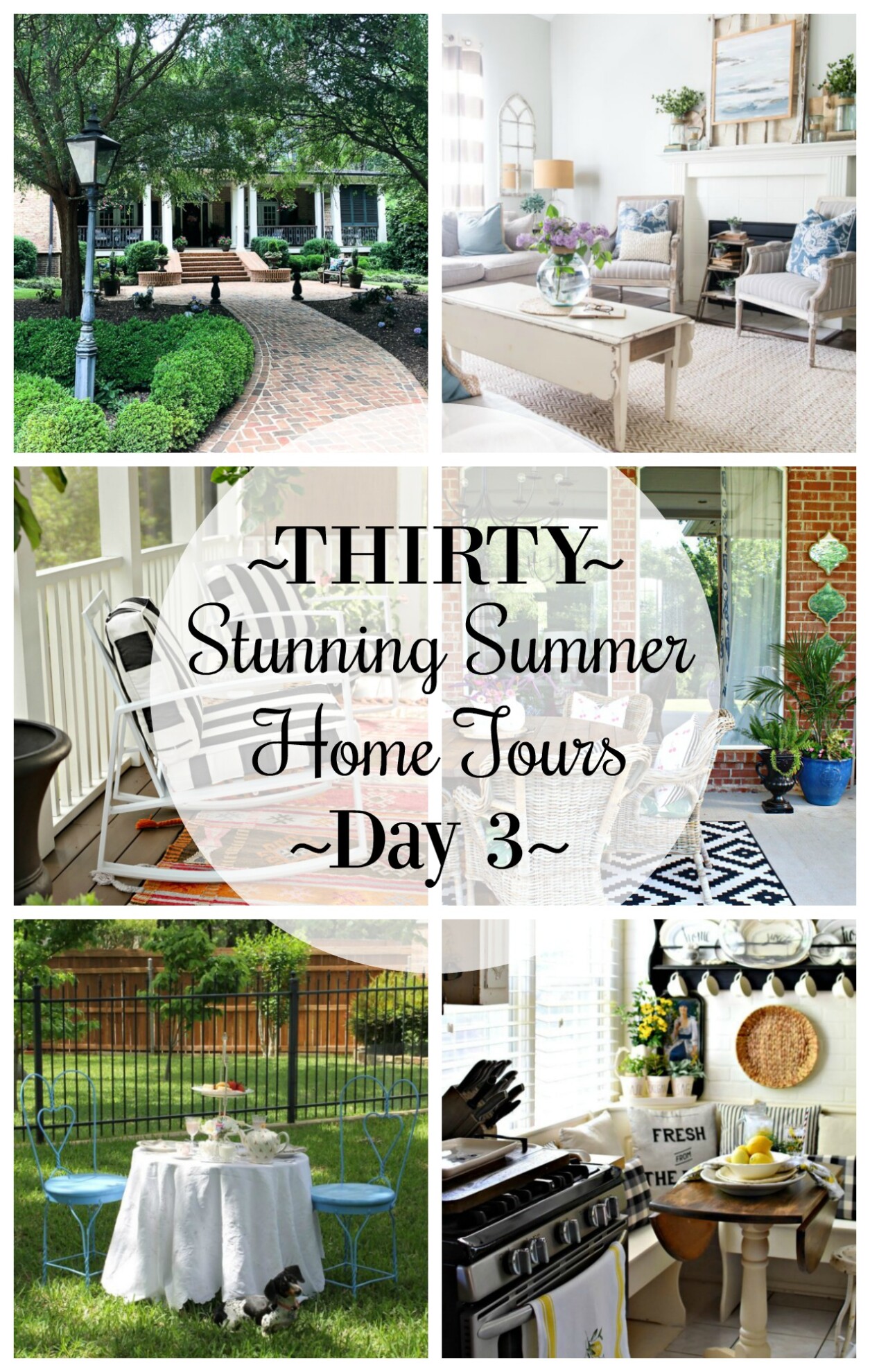 Thirty Stunning Summer Home Tours Day 3