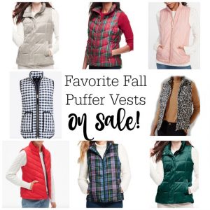 Favorite fall puffer vests: on sale! | 11 Magnolia Lane