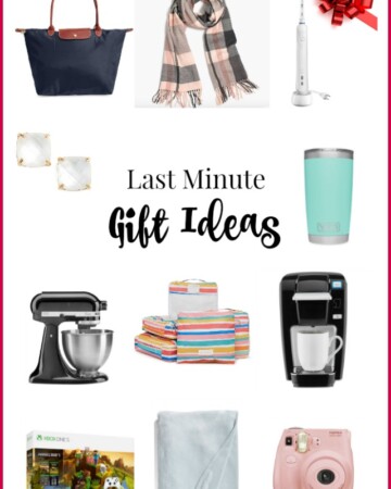 Last Minute Gifts for Everyone on your List (with Shipping Dates)