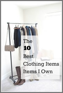 My Ten Favorite Winter Clothing Items {The Things I Wear the Most}