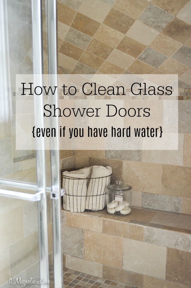 Glass Shower Doors Clean, What Is The Easiest Tile To Keep Clean In A Shower