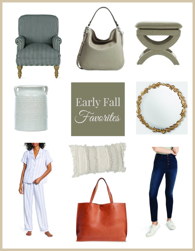 Early Fall Favorite Shopping Finds