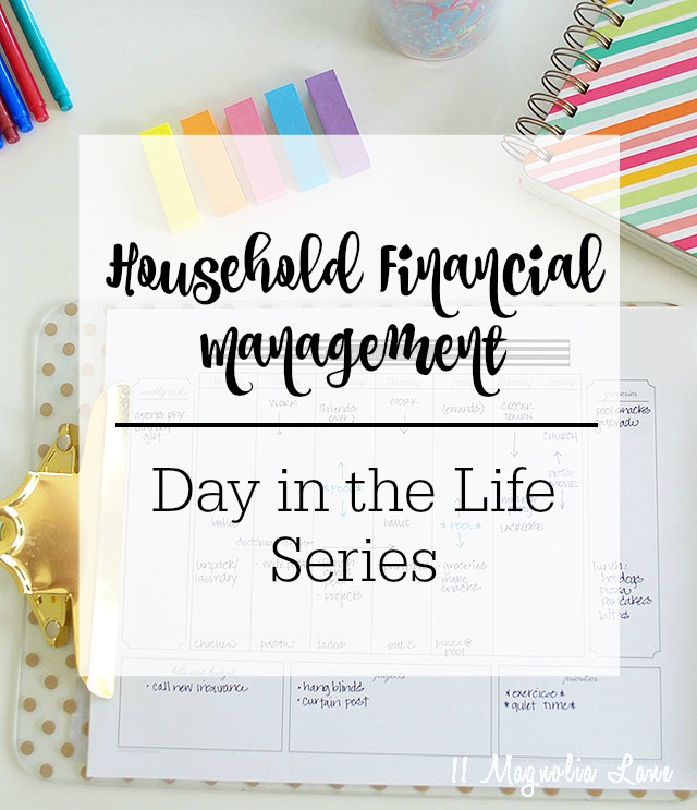 Easy tips for streamlining the household bill paying and financial management process | 11 Magnolia Lane 