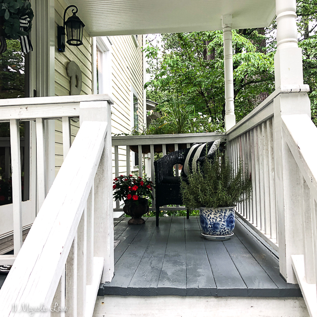The fastest way to paint a porch | 11 Magnolia Lane