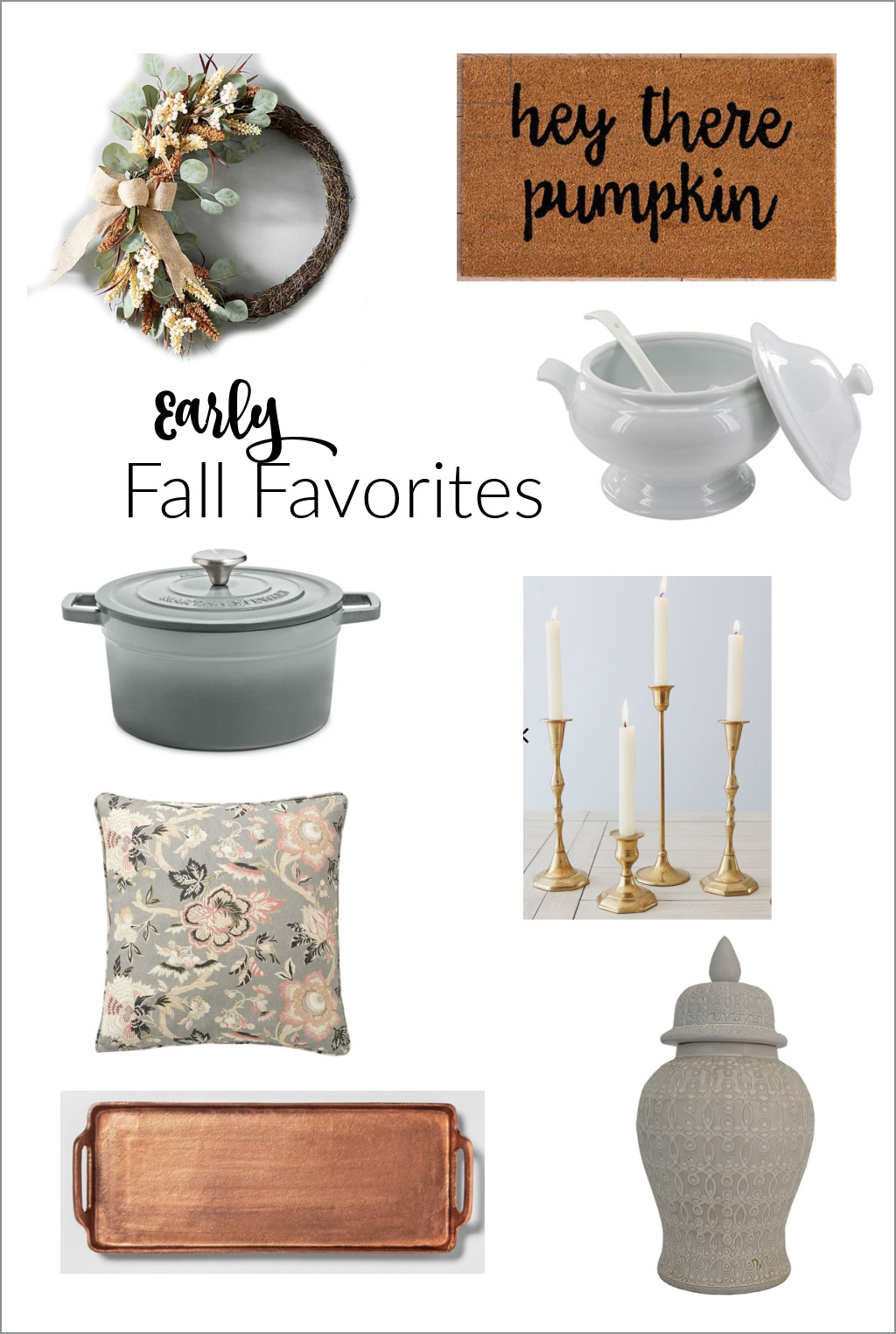 Early Fall Decor Finds for the Home
