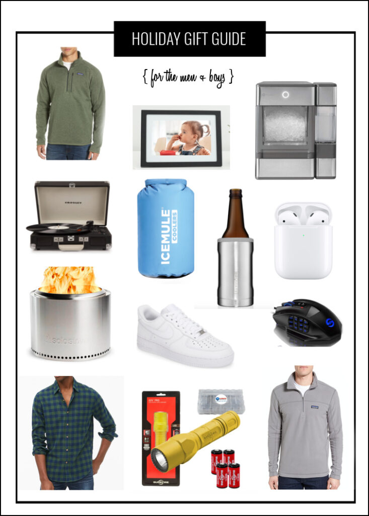 Gift ideas for men and boys for the holidays. 