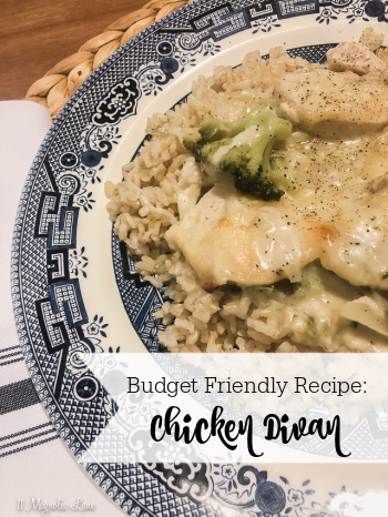 Budget Friendly Recipe: Chicken Divan