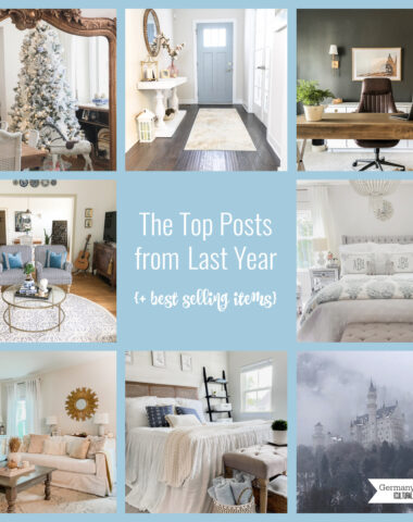 top blog posts of the year from 11 Magnola Lane in 2021