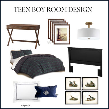 Teen Boy Room (Easy, Affordable Gallery Wall)