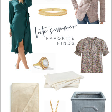 late summer fashion finds