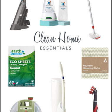 non-toxic home cleaning essentials